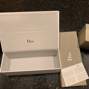 Dior glasses case & box